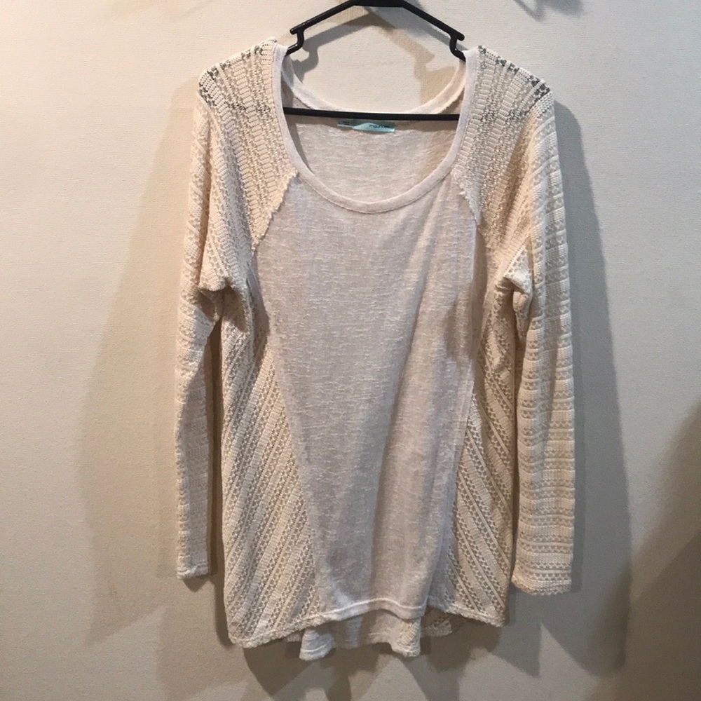 Cream colored sweater